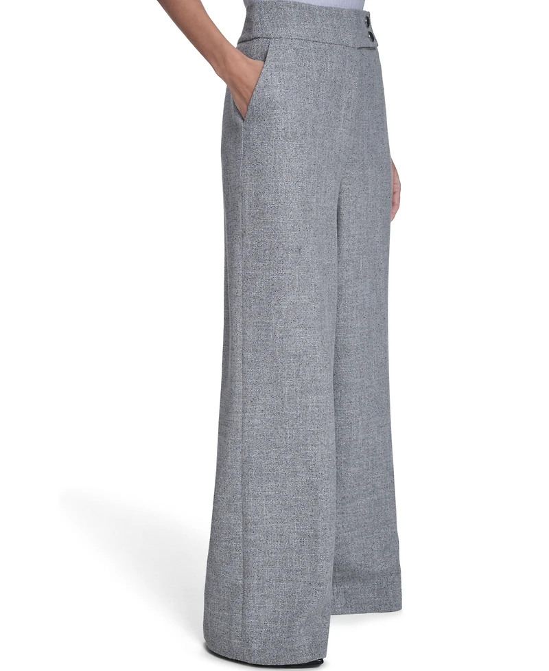 Calvin Klein Women's Novelty Wide-Leg Pants
