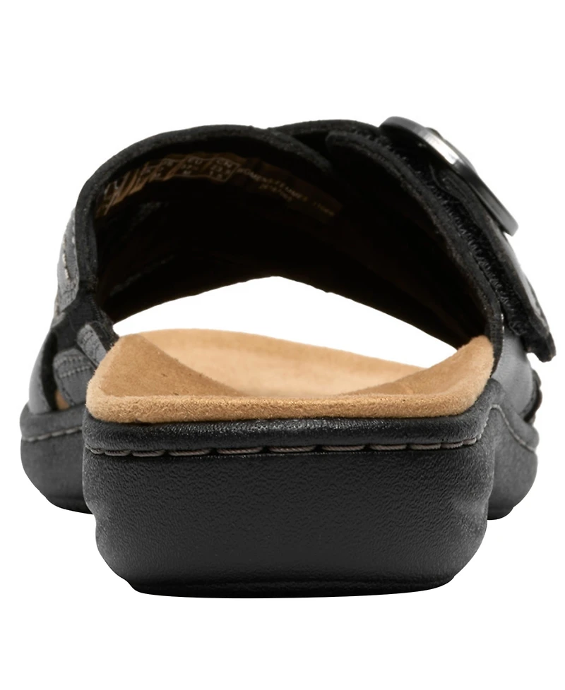 Clarks Women's Collection Laurieann Opal Round Toe Sandals