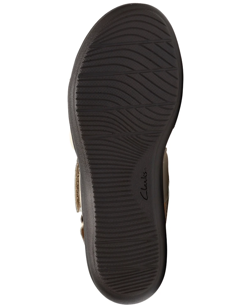 Clarks Women's Collection Laurieann Lily Round Toe Sandals