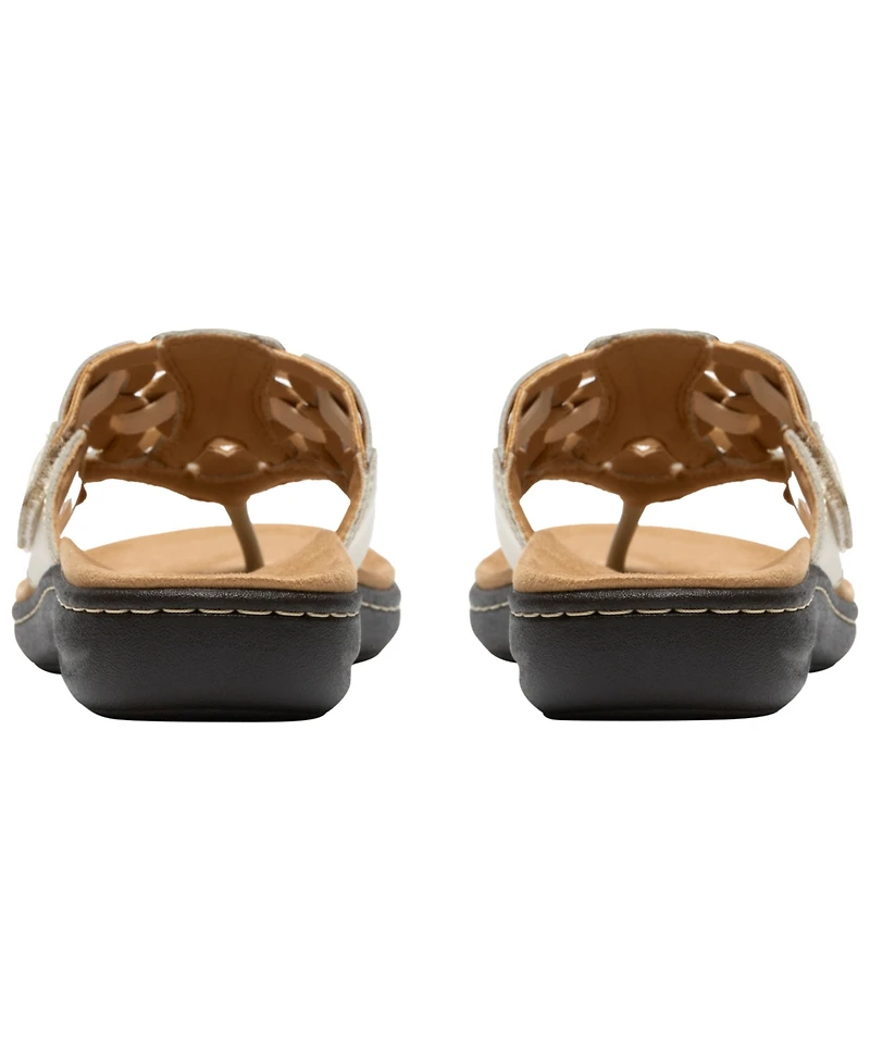 Clarks Women's Collection Laurieann Mia Round Toe Sandals