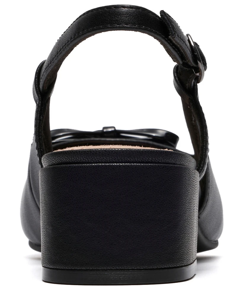 Clarks Women's Iridessa Sling Block Heel Dress Pumps