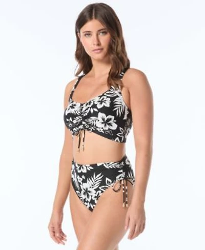 Coco Reef Womens Elevate Scoop Neck Bikini Top Pull On Bottoms