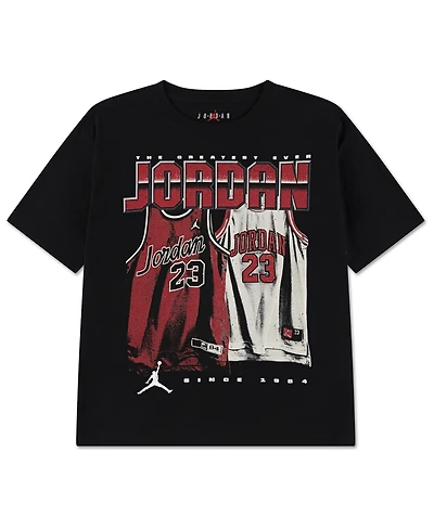 Jordan Boys' 8-20 Home And Away Crewneck T-Shirt