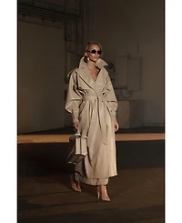 Jluxlabel Women's The Icon Pu Leather Coat