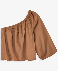 I.n.c. International Concepts Women's One-Shoulder Bubble-Hem Top, Macy's Exclusive