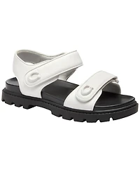 Coach Women's Brynn Double-Band Sporty Lug-Sole Footbed Sandals