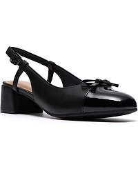 Clarks Women's Iridessa Sling Block Heel Dress Pumps