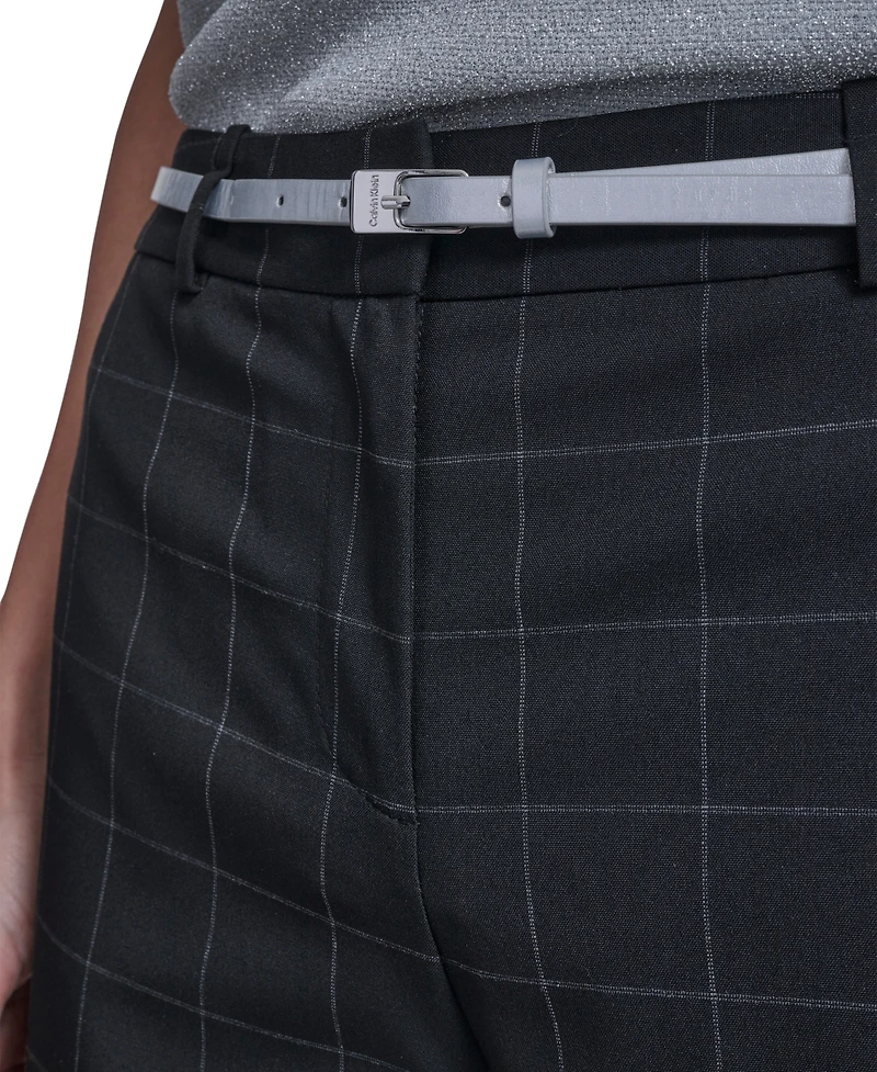 Calvin Klein Petite Wide-Leg Fashion Pants