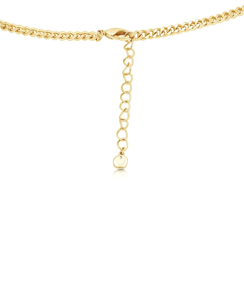 And Now This Cubic Zirconia Y Necklace