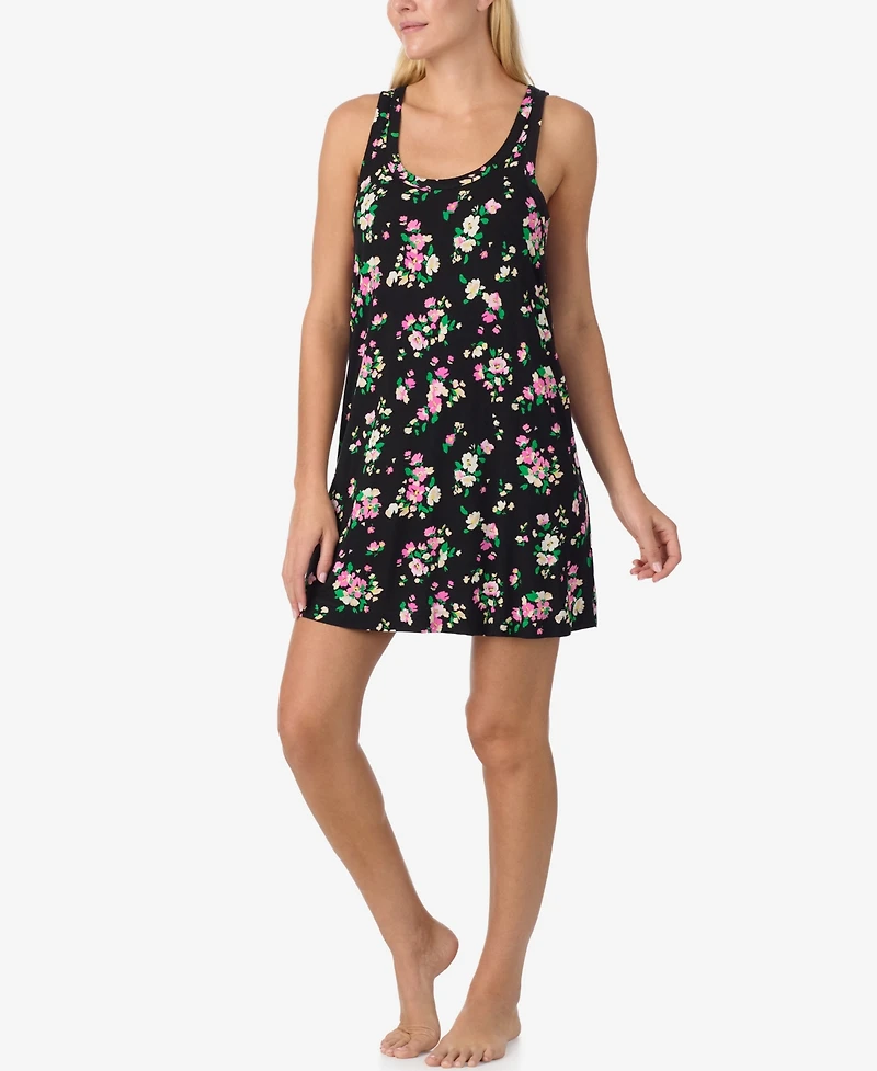 Sanctuary Women's Floral Tank Short Sleep Dress