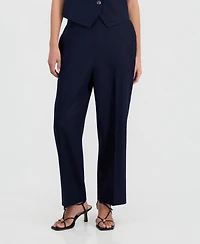 Bar Iii Women's Pull-On Linen-Blend Pants, Macy's Exclusive