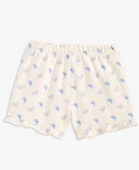 First Impressions Baby Girls' 3M-24M Mix and Match French Terry Butterfly-Print Shorts, Macy's Exclusive