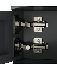 Streamdale Furniture Artisan Wave Demi-Lune Console Table, 2 Drawers, Hallway