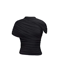 Heiress Beverly Hills Women's The Draped Shoulder Top