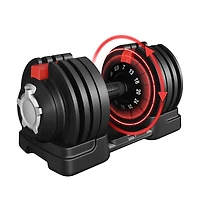 Yaheetech 52.5lb 12-in-1 Quick-Adjust Dumbbell