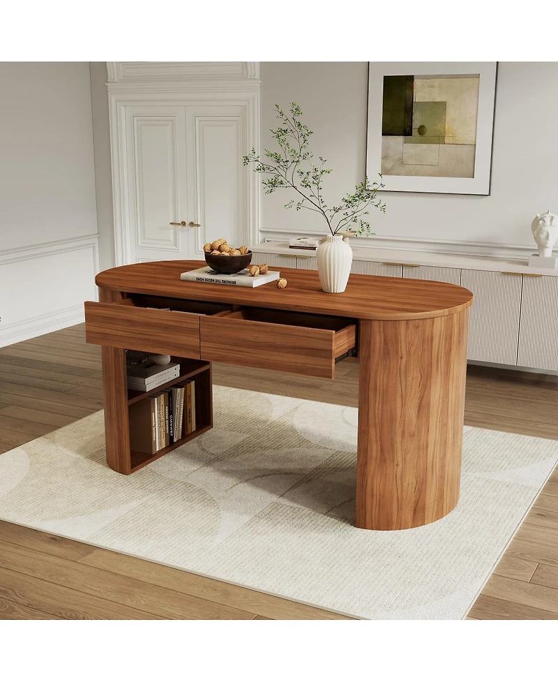 Streamdale Furniture Storage Writing Desk