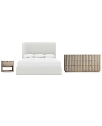 Bernhardt 3-Pc. Wood Loggia Bedroom Set California King Bed