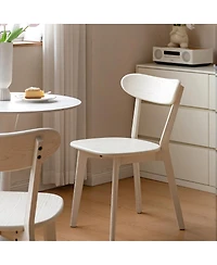 Streamdale Furniture Solid Oak Dining Chair - Made in North America (47.5 55.5 78cm)