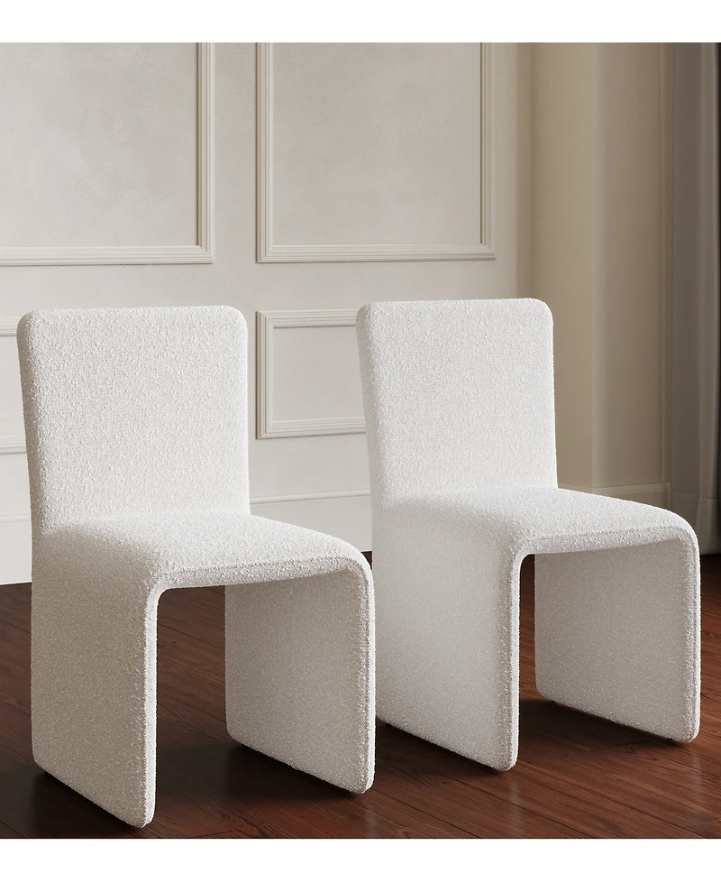Furniture Emila -Pc. Fabric Upholstered Dining Chair Set