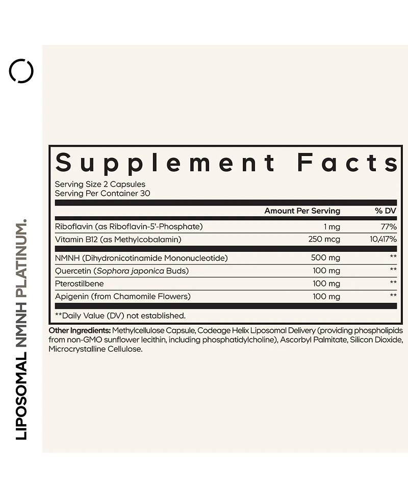 Codeage Liposomal Nmnh Platinum