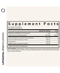 Codeage Liposomal Nmnh Platinum