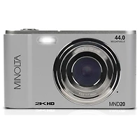 Minolta Minolta MND20 44 Mp 2.7K Ultra Hd Digital Camera (Silver