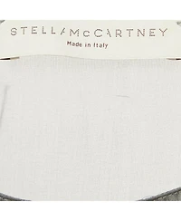 Pre-Owned Stella Mccartney Women's Grey Silk Sheer Sleeveless Top