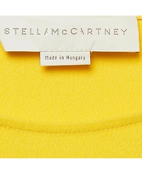 Pre-Owned Stella Mccartney Women's Yellow Crepe Long Sleeve Blouse