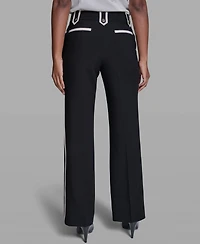 Karl Lagerfeld Paris Women's Flare Pants