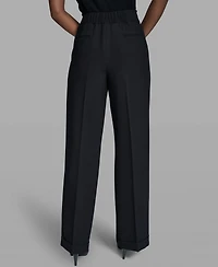 Karl Lagerfeld Paris Women's Mid-Rise Pants