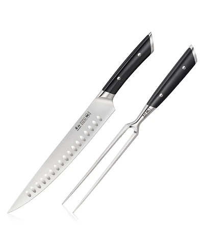 Cangshan Helena Series Steel 2-Pc. Carving Knife Set