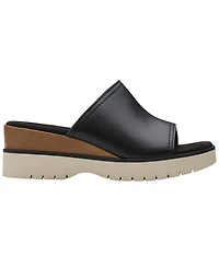 Clarks Women's Diaz Slide Open Toe Wedge Sandals