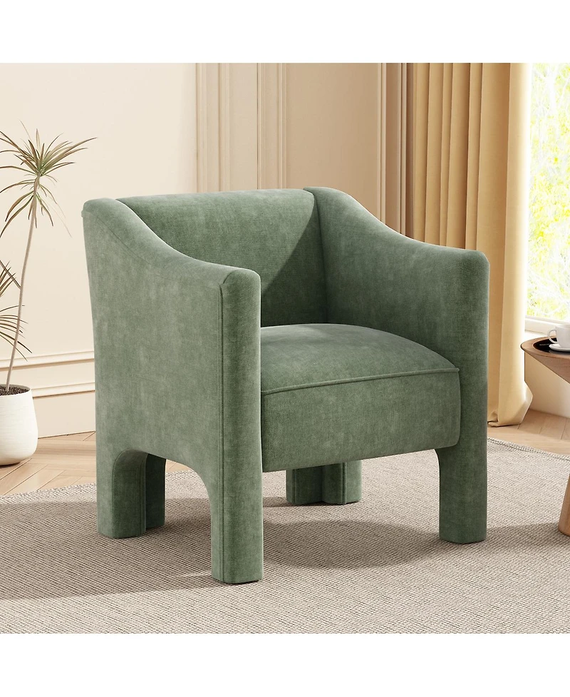 Streamdale Furniture Modern Barrel Chair Accent