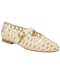 Dolce Vita Women's Bodey Woven Round Toe Mary Jane Flats