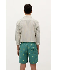 Scalpers Men's Neon Skull Swimsuit