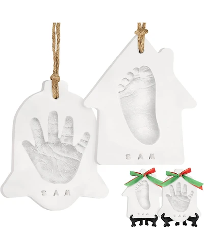KeaBabies Trove Baby Hand and Footprint Kit, Dog Paw Print Handprint Ornament Kit for Babies, Boys, Girls, Newborns