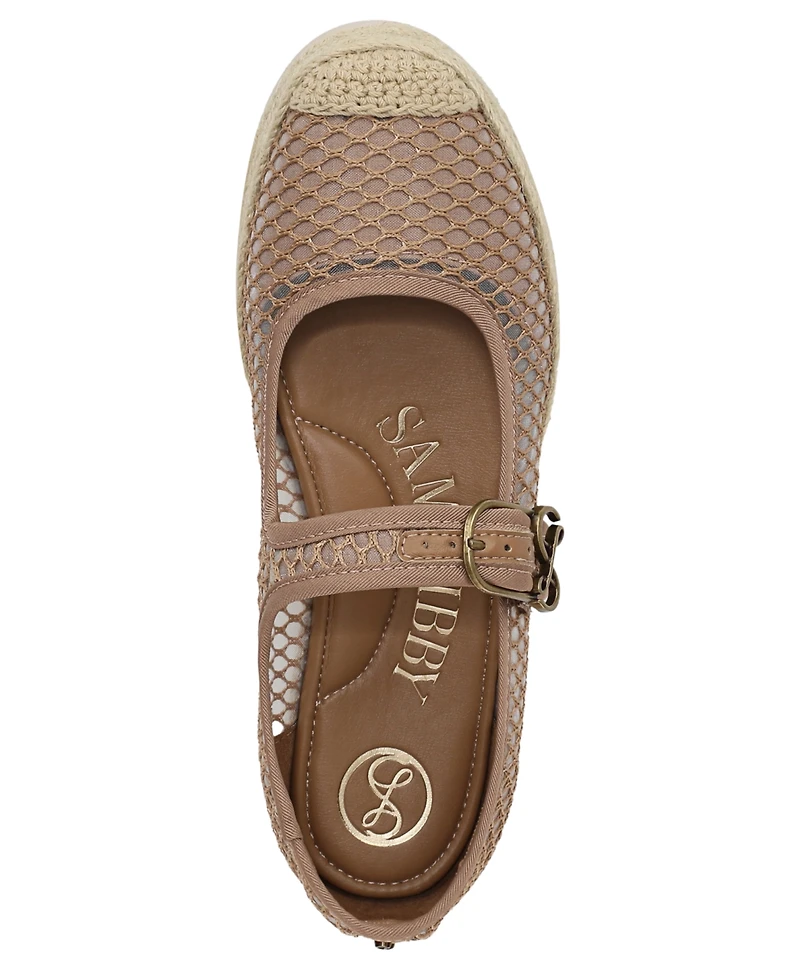 Sam and Libby Women's Isla Mary Jane Espadrille Flats