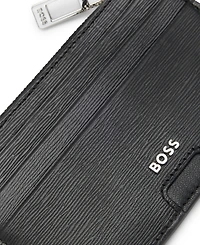 Hugo Boss Men's Luminary Zip Card Holder