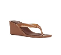 Jeffrey Campbell Women's Gigabyte Jelly Thong Wedge Sandals