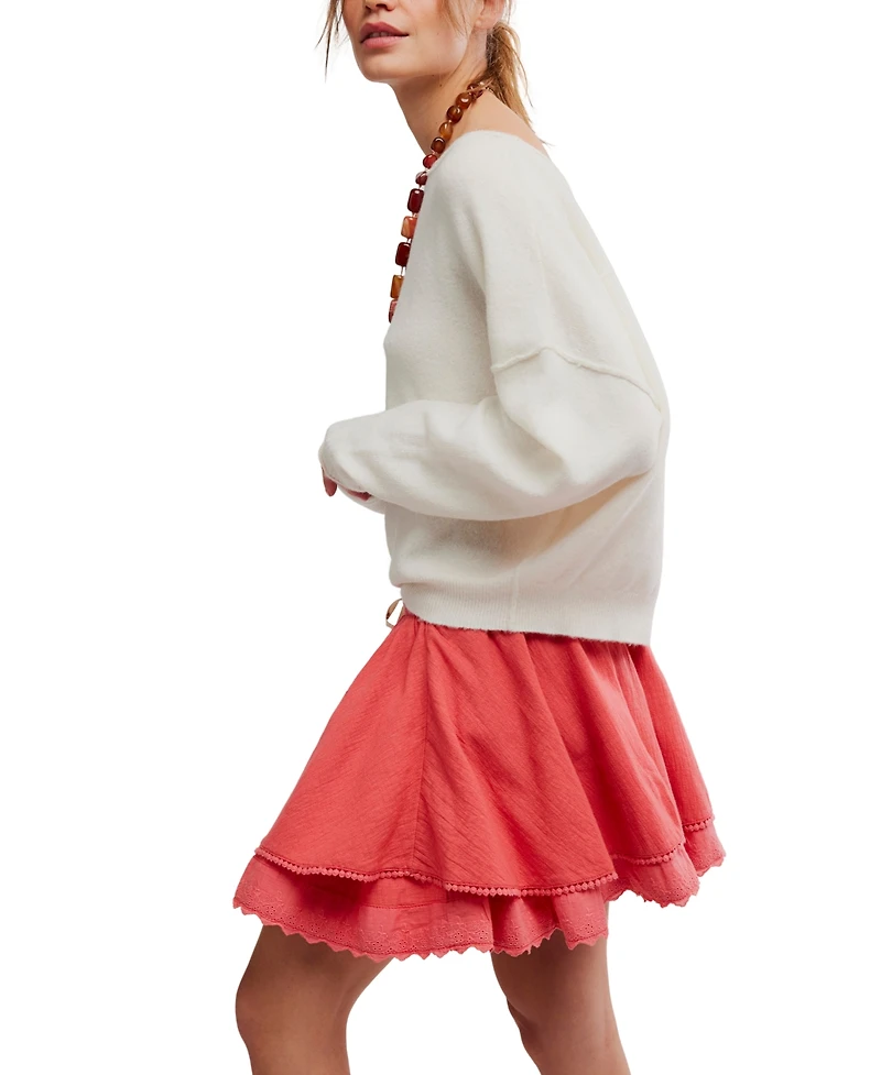 Free People Women's Lady Tulip Mini Skirt