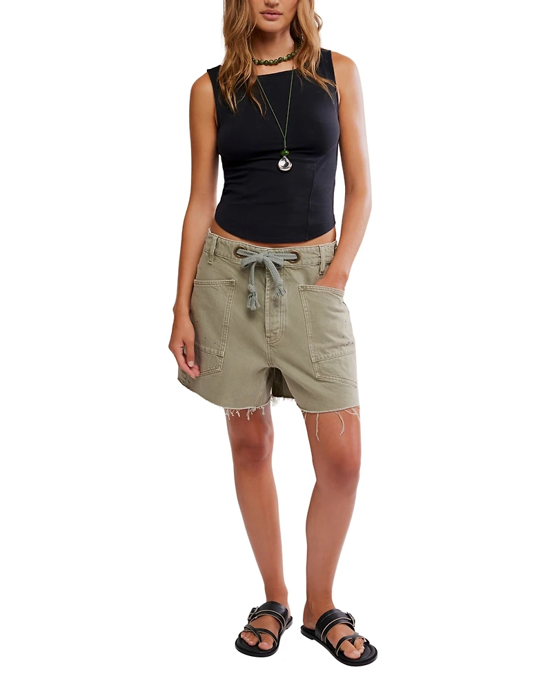 Free People Women's Moxie Wide Fit Shorts