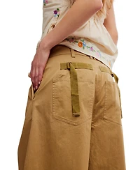 Free People Women's Silverlake Wide-Leg Chinos