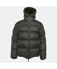 Pre-Owned Moncler Men's Black Nylon Puffer Down Masac Jacket