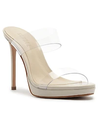 Schutz Women's Ariella Slip-On Platform Dress Sandals
