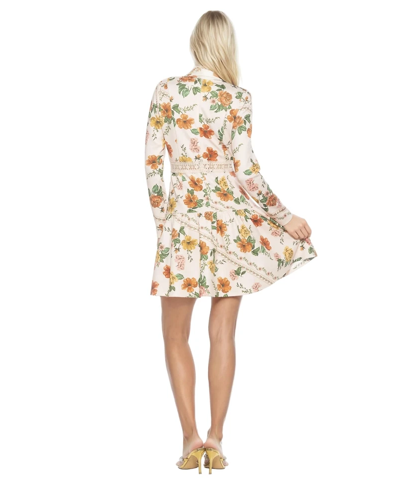 Alexia Admor Women's Alexa Long Sleeves Dress