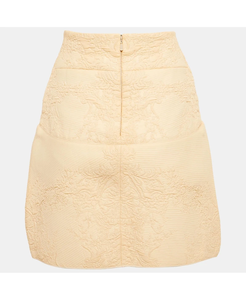 Pre-Owned Chloe Women's Jacquard Flounce Mini Skirt