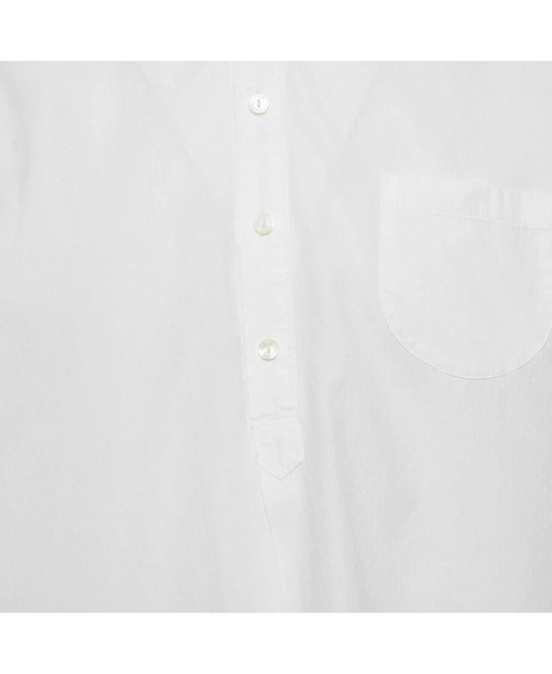Pre-Owned Dolce & Gabbana Men's White Cotton Half Sleeve Shirt