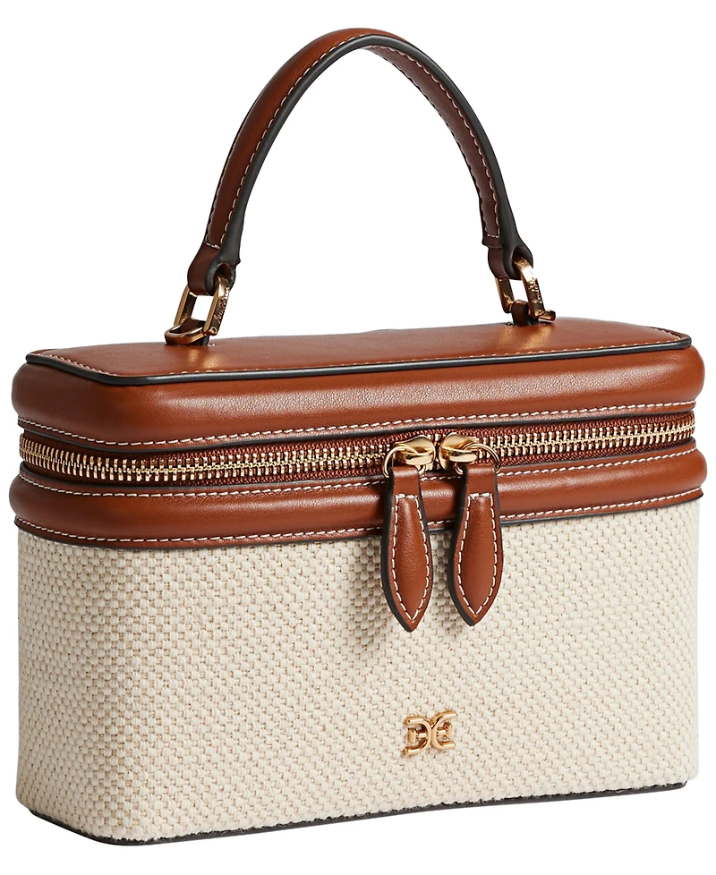 Sam Edelman Paige Quilted Logo Mini Crossbody Bag