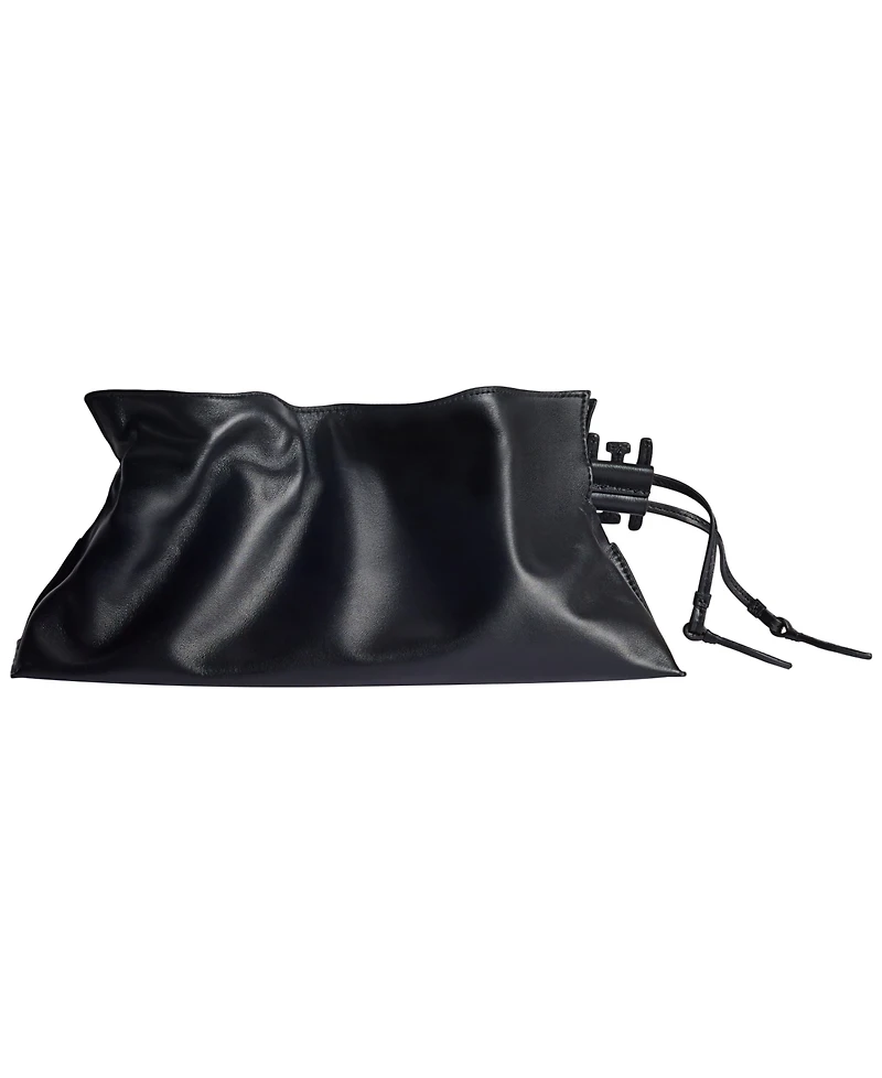 Sam Edelman Poppy Extra Large Leather Clutch Bag
