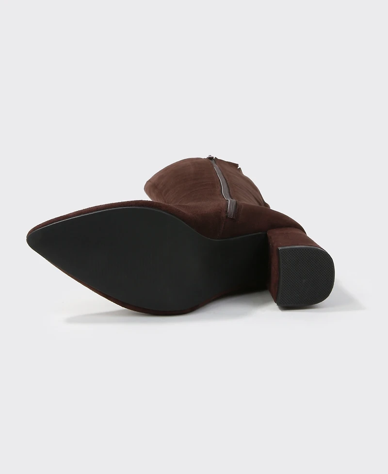 Berness Adele Block Heel Knee High Boots